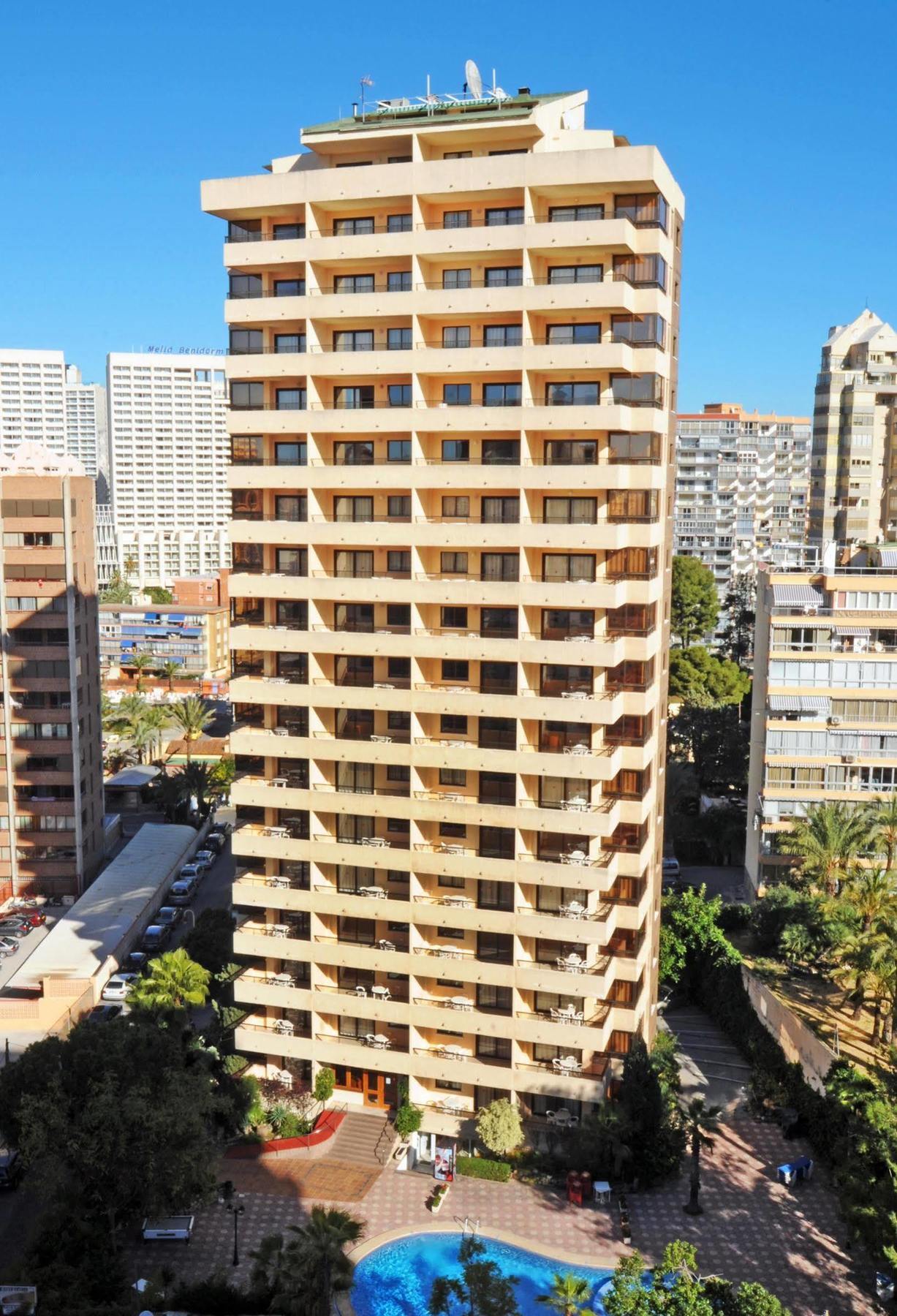 Halley Hotel & Apartments Affiliated By Melia Benidorm Eksteriør bilde